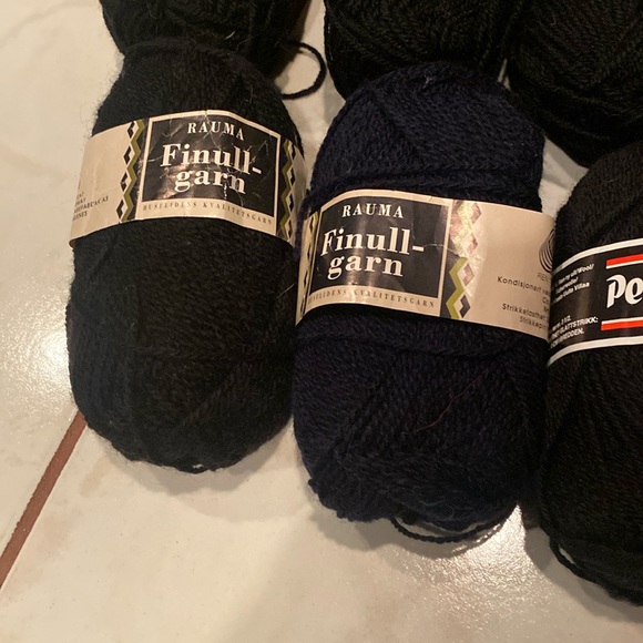 NWT & Vintage 16 Skeins Peer Gynt, Pingouin & Rauma 100% Wool - Picture 5 of 6